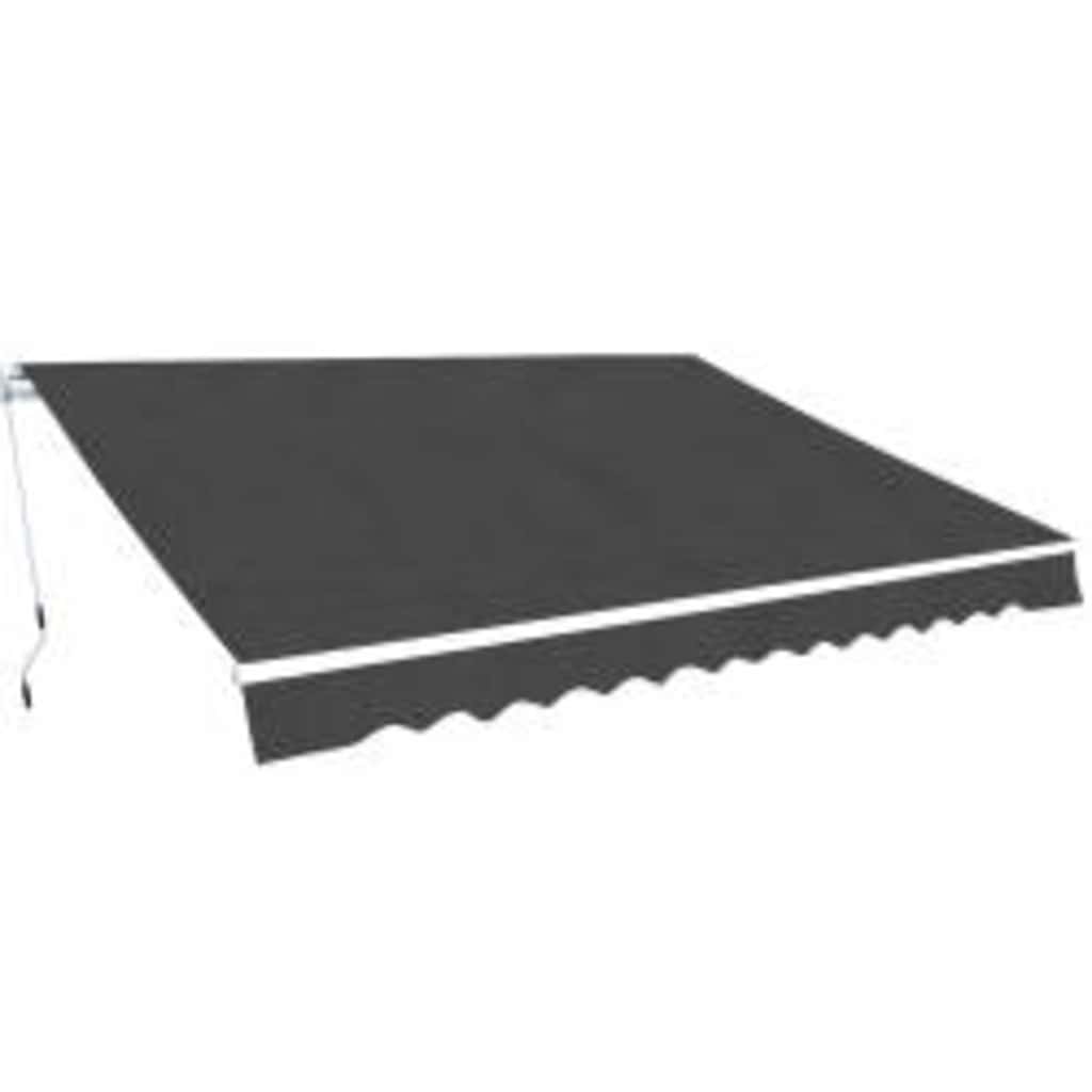 Gelenkarmmarkise 600 Cm Anthrazit - Vidaxl