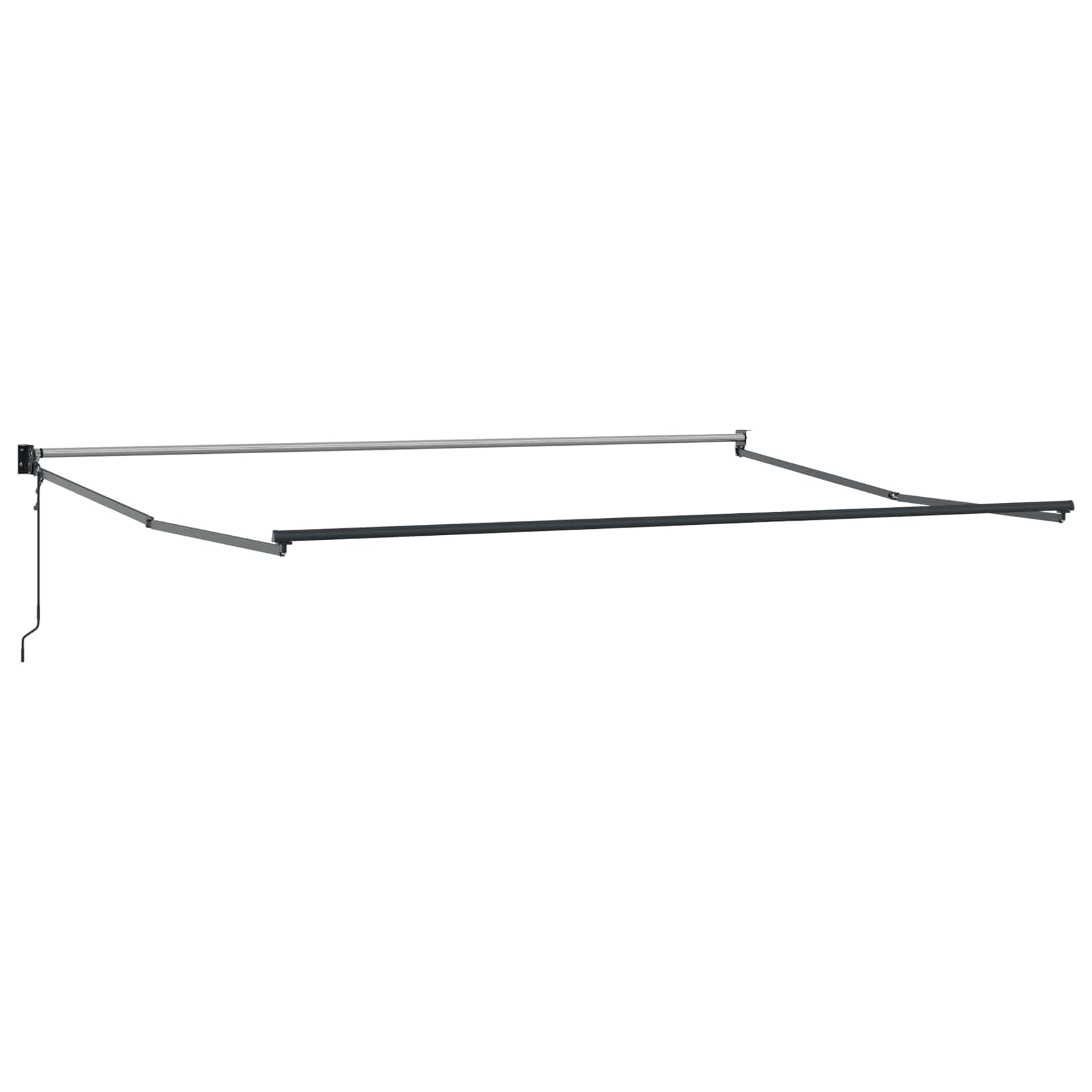 Electric Awning Frame 4 X 2 M Anthrazit Vidaxl