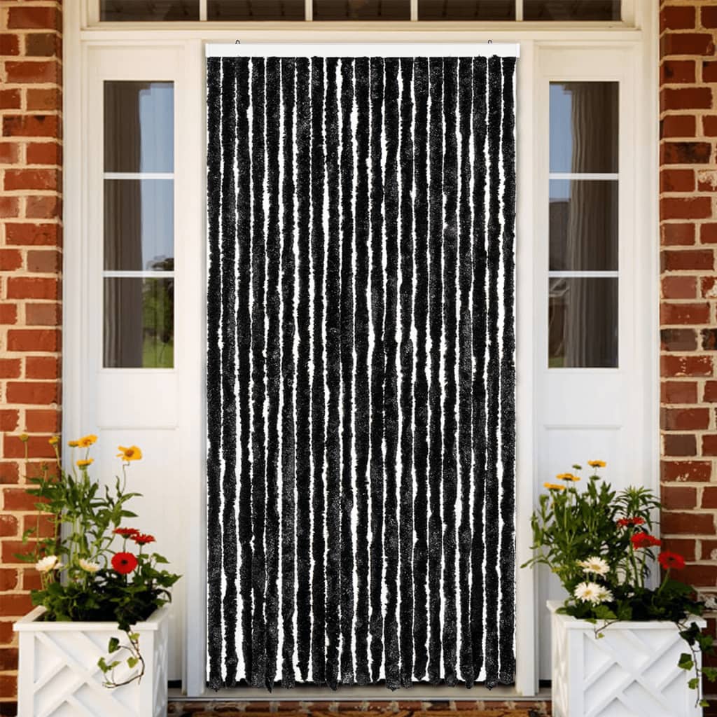 Vidaxl Insect Curtain Anthracite 90x220 Cm Chenille