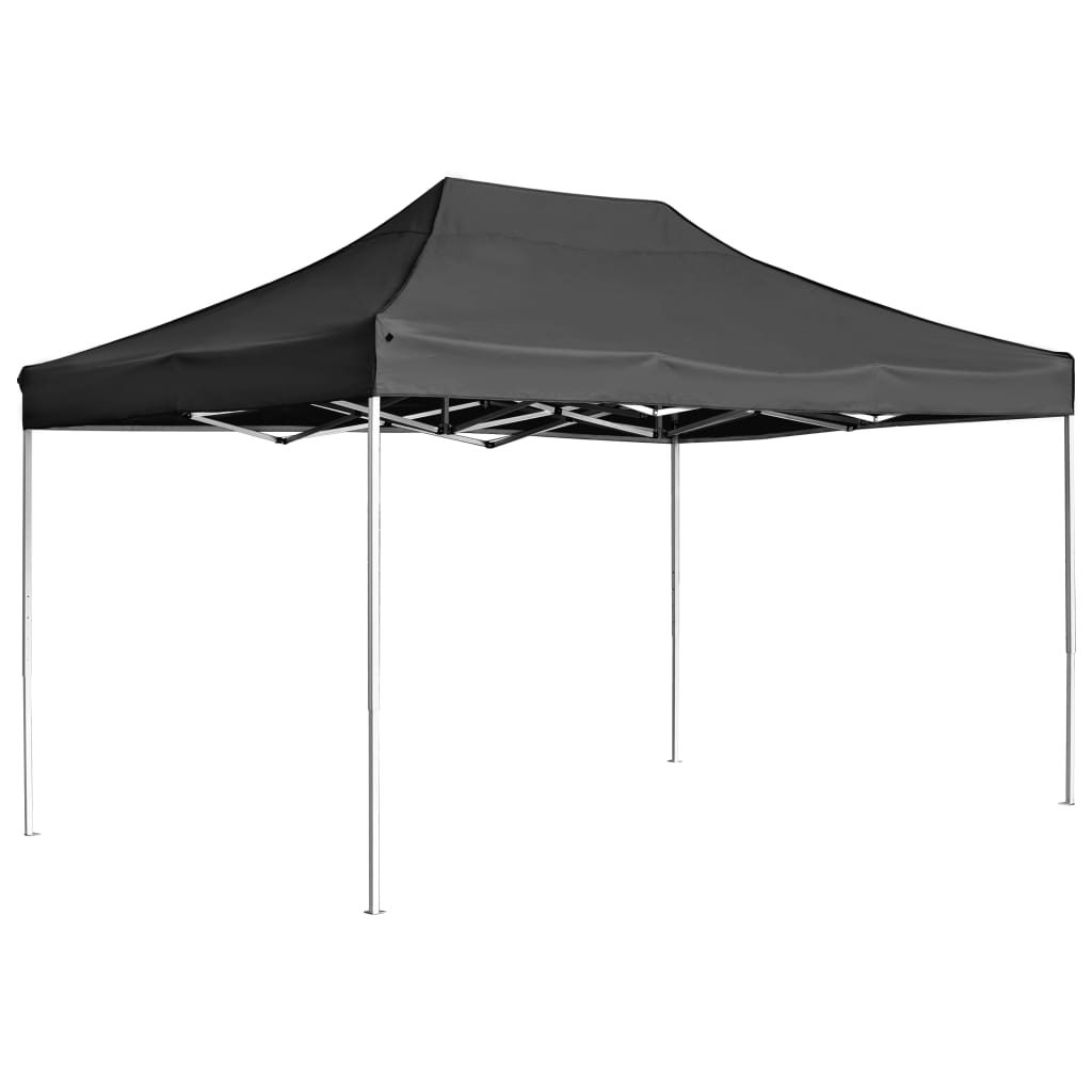 Profi-partyzelt Faltbar Aluminium 4,5x3 M Anthrazit - Vidaxl
