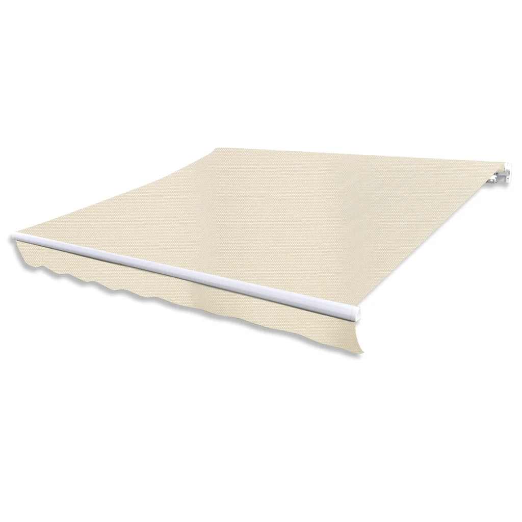 Gelenkarmmarkise Handbetrieben 300 Cm Cremeweiß Vidaxl