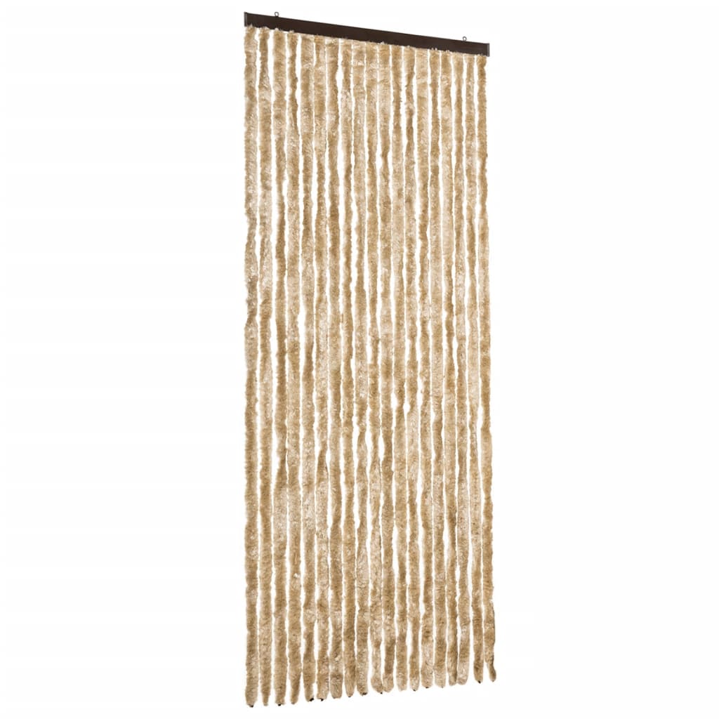 Vidaxl Insect Curtain Beige 56x185 Cm Chenille