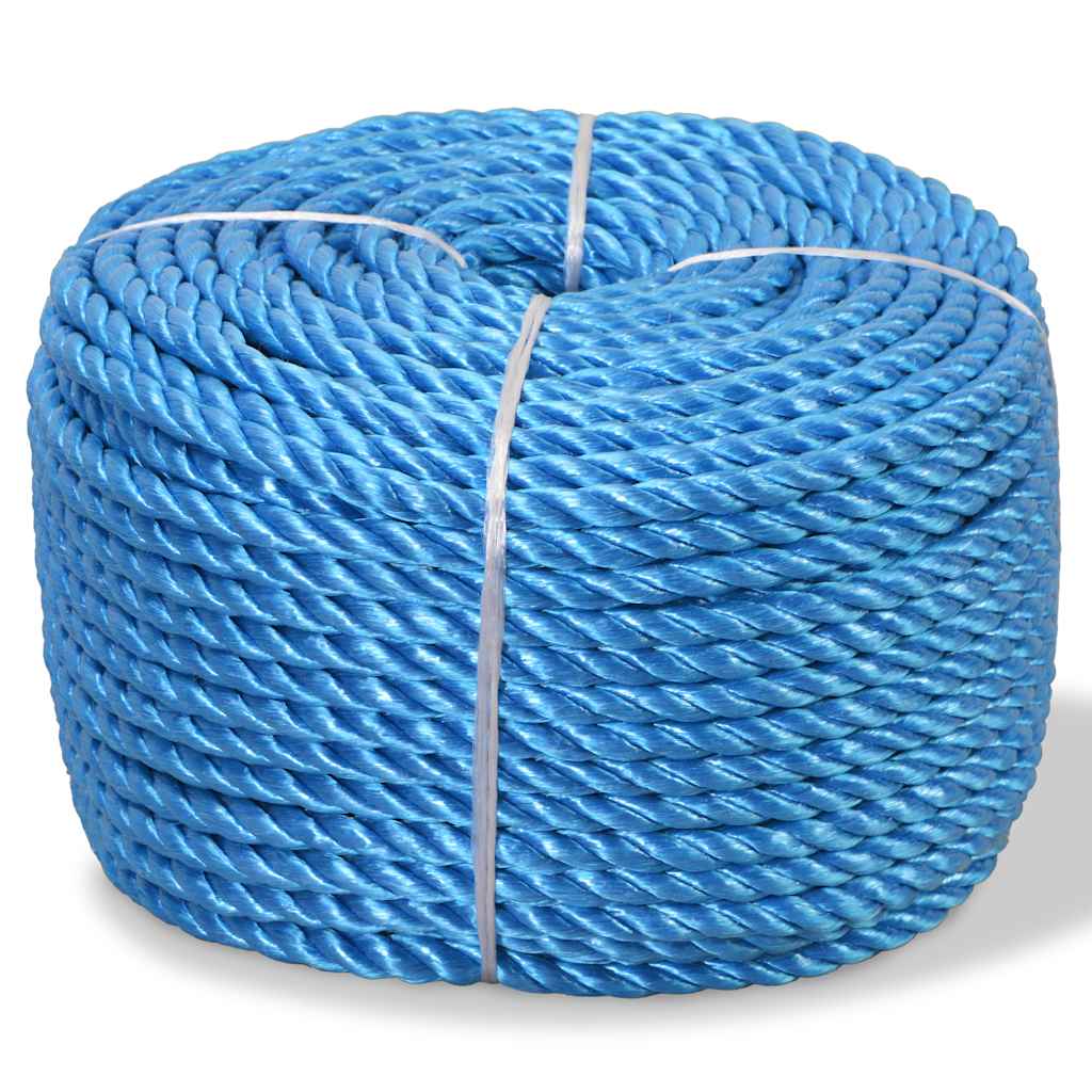 Polypropylenseil 10 Mm 250 M Blau - Vidaxl