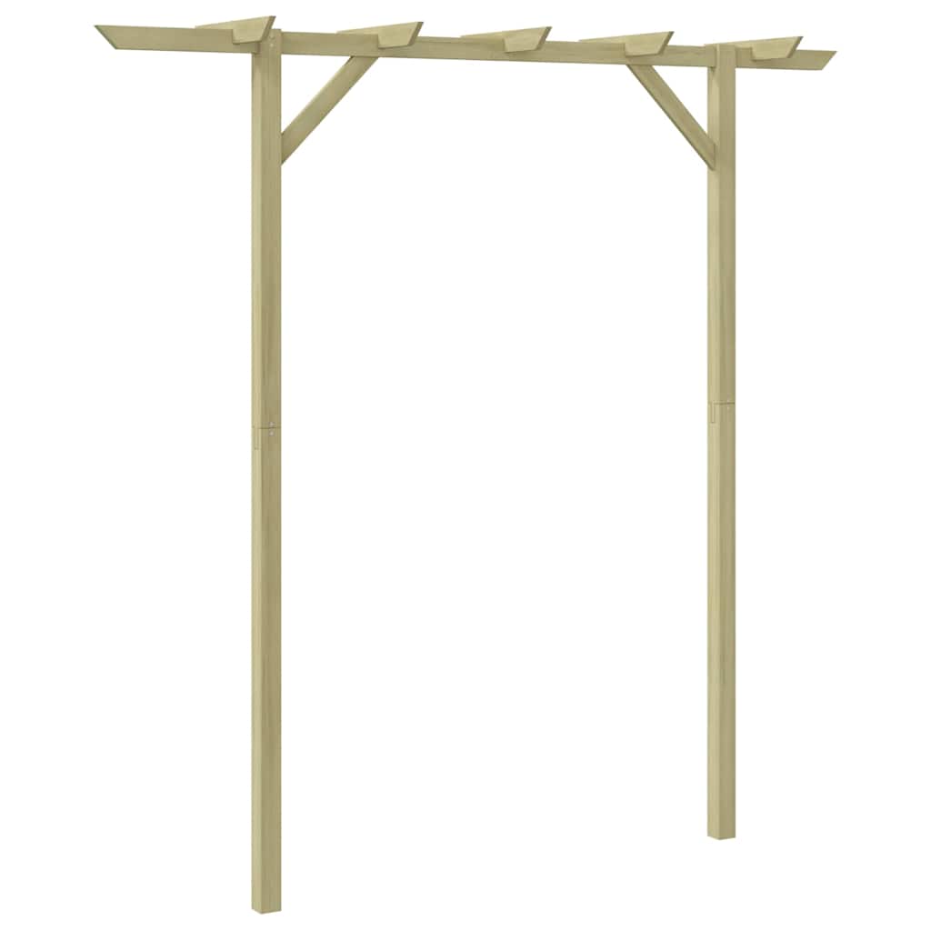 Gartenpergola 205x40x203 Cm Holz - Vidaxl