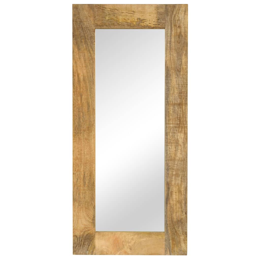 Spiegel Mangoholz Massiv 50 X 110 Cm - Vidaxl
