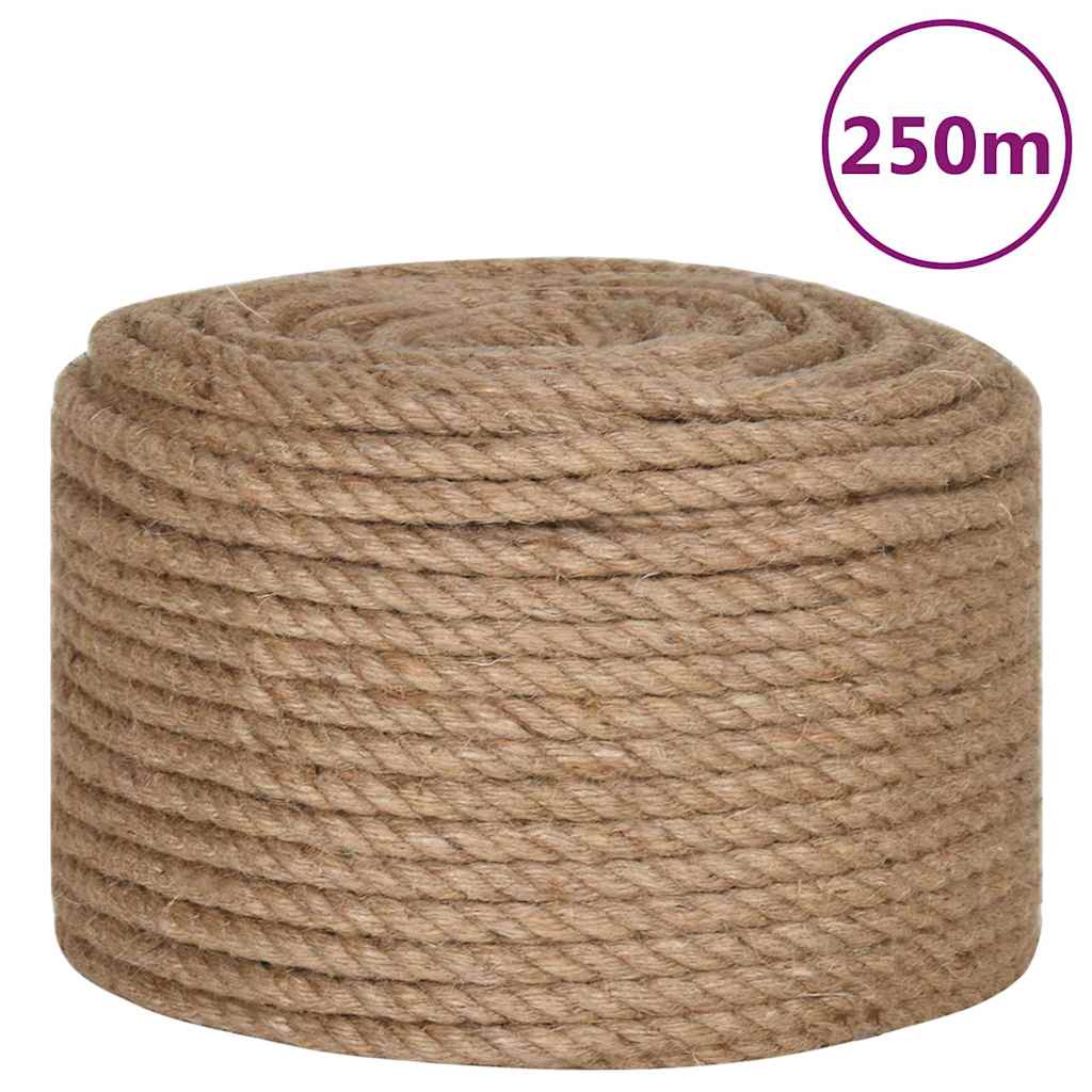 Seil 100 % Jute 10 Mm 250 M - Vidaxl