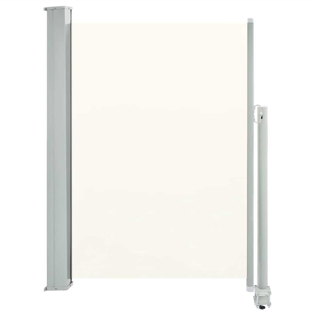 Ausziehbare Seitenmarkise 100 X 300 Cm Creme - Vidaxl