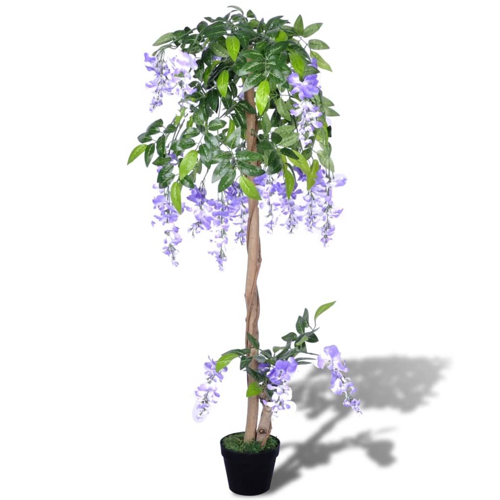 Künstliche Glyzinie Mit Topf 120 Cm Vidaxl