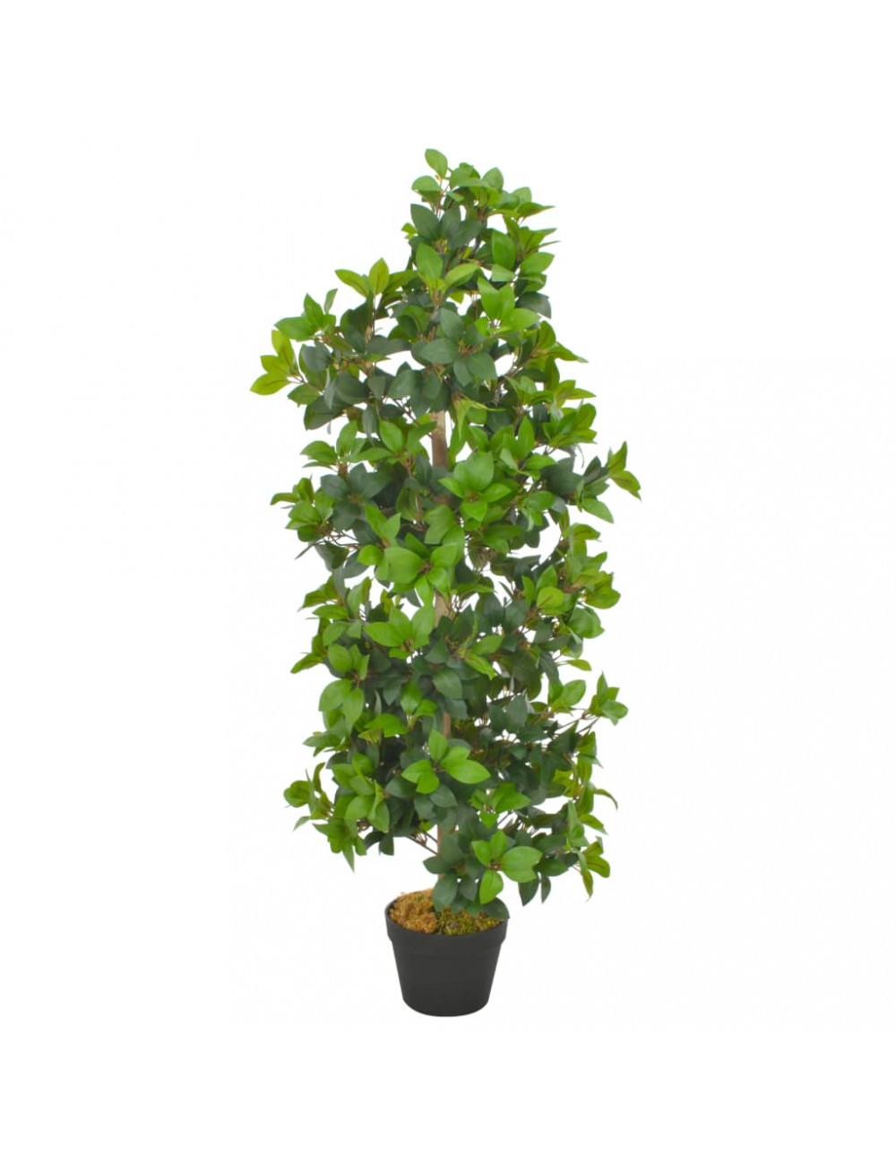 Künstliche Pflanze Lorbeerbaum Mit Topf Grün 120 Cm - Vidaxl