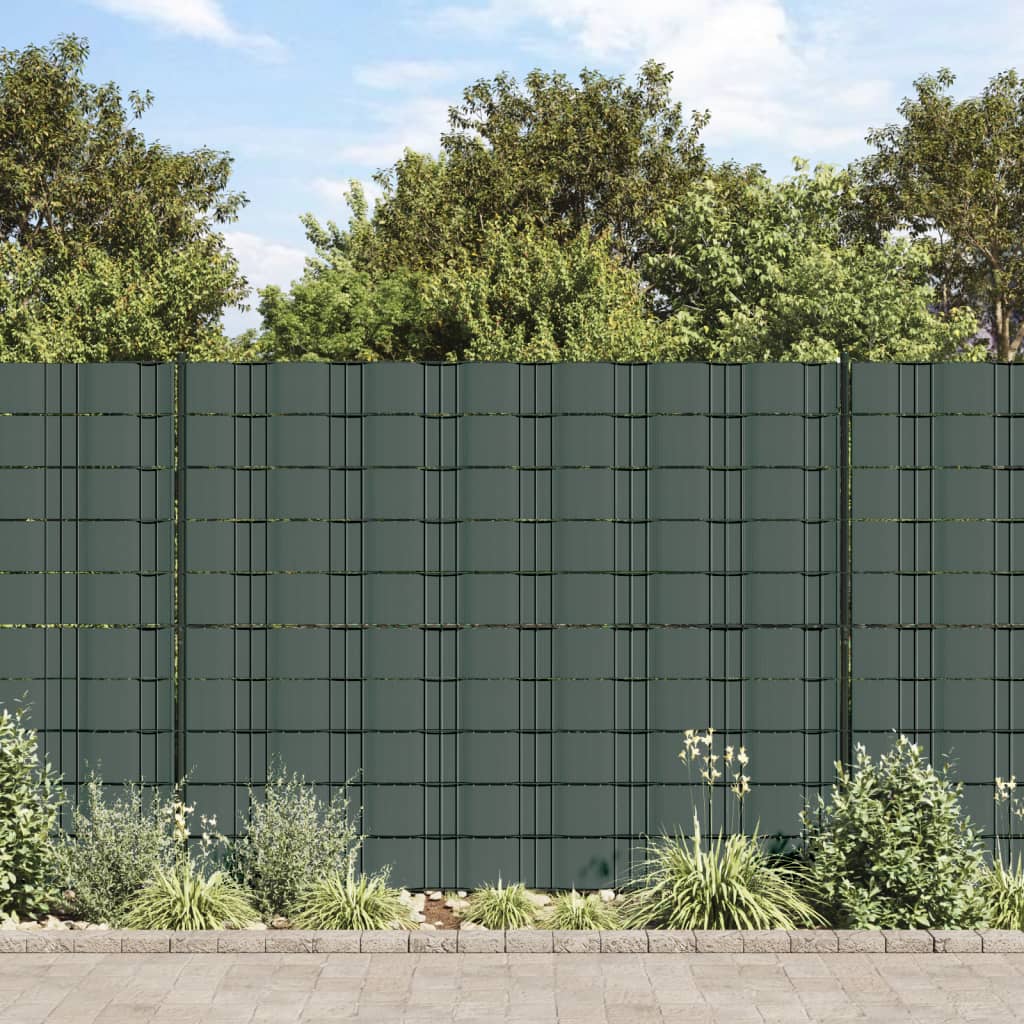 Gartenzaun-sichtschutz Pvc 70×0,19 M Grün Vidaxl