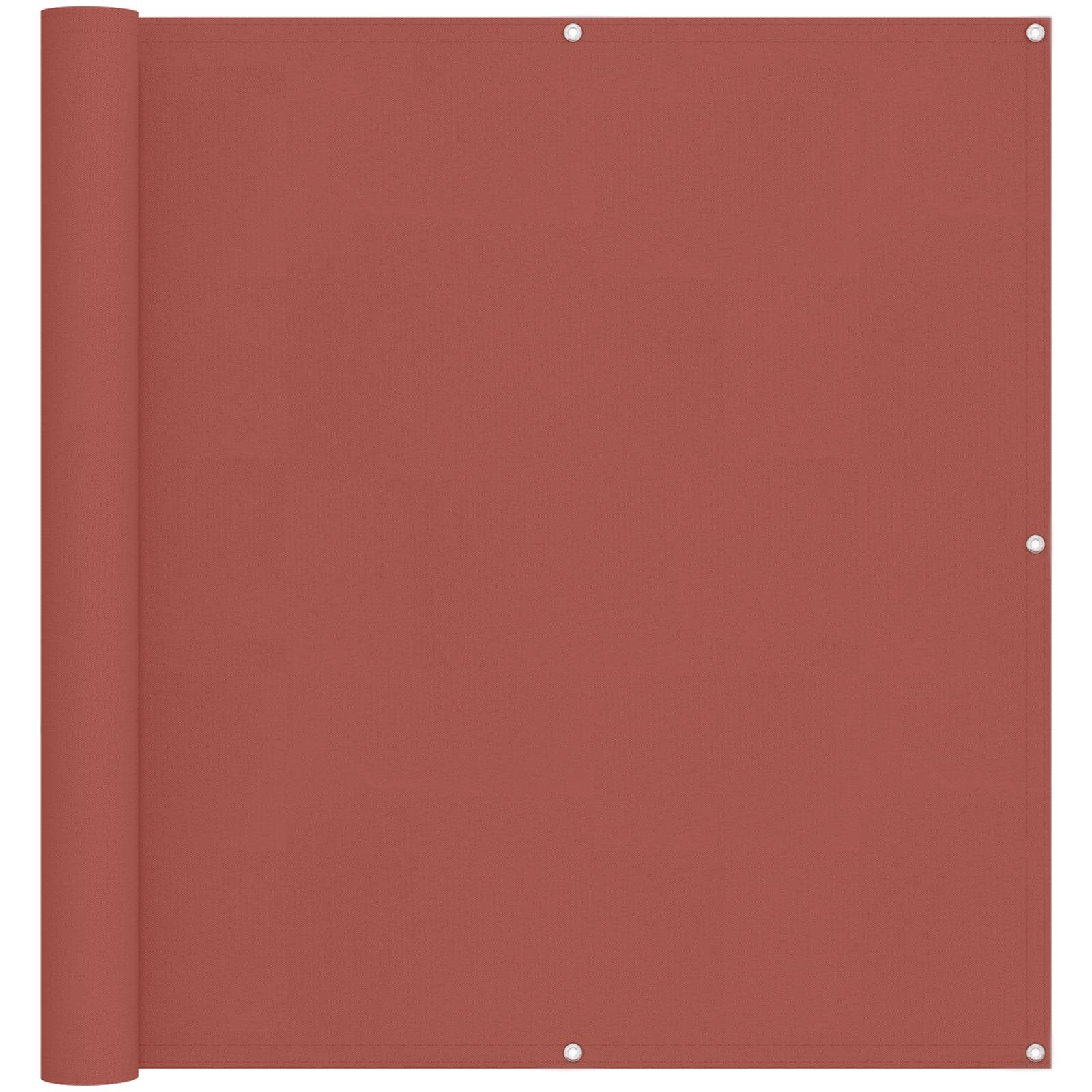 Balkonsichtschutz 110 X 700 Cm Oxford-stoff Rechteckig Vidaxl