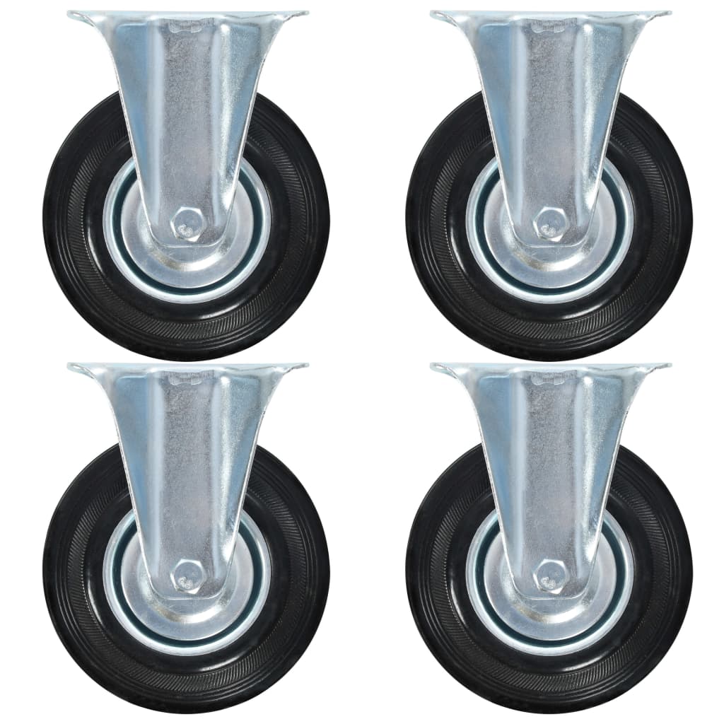 Bockrollen 4 Stk. 125 Mm Vidaxl