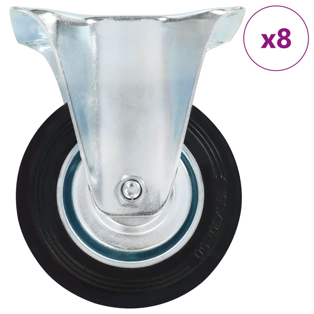 8 Stk. Bockrollen 100 Mm Vidaxl