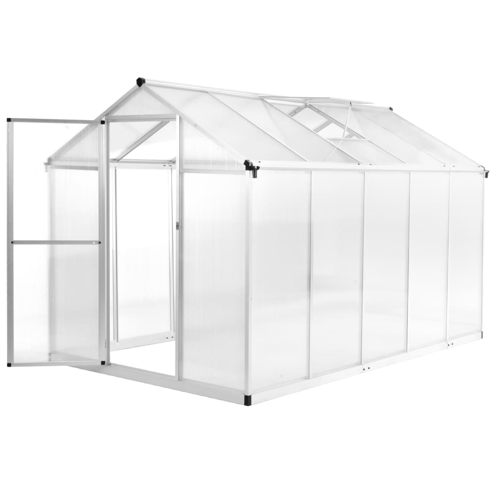 Gewächshaus Aluminium 302x190x195 Cm 11,19 M³ Vidaxl