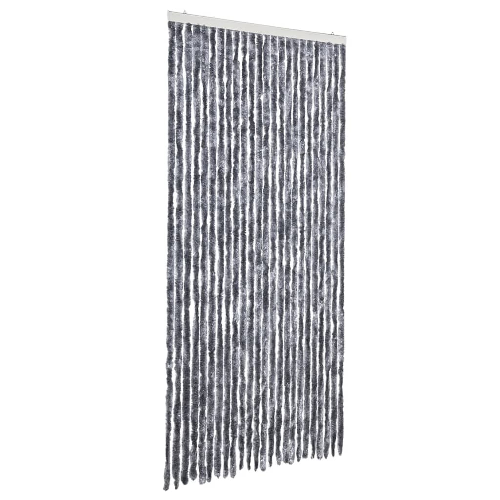 Vidaxl - Insektenschutz-vorhang Silbern 100x220 Cm Chenille