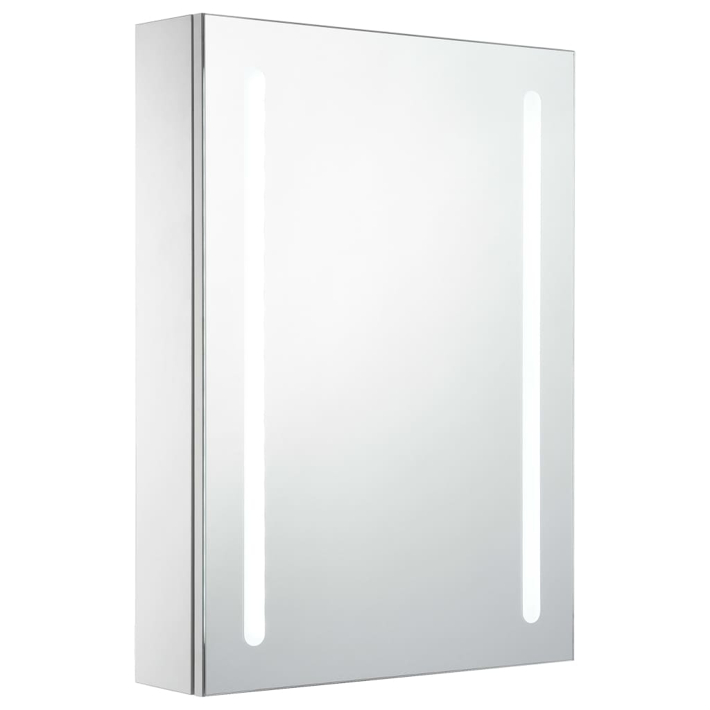 Led-spiegelschrank 50x13x70 Cm Vidaxl Weiß