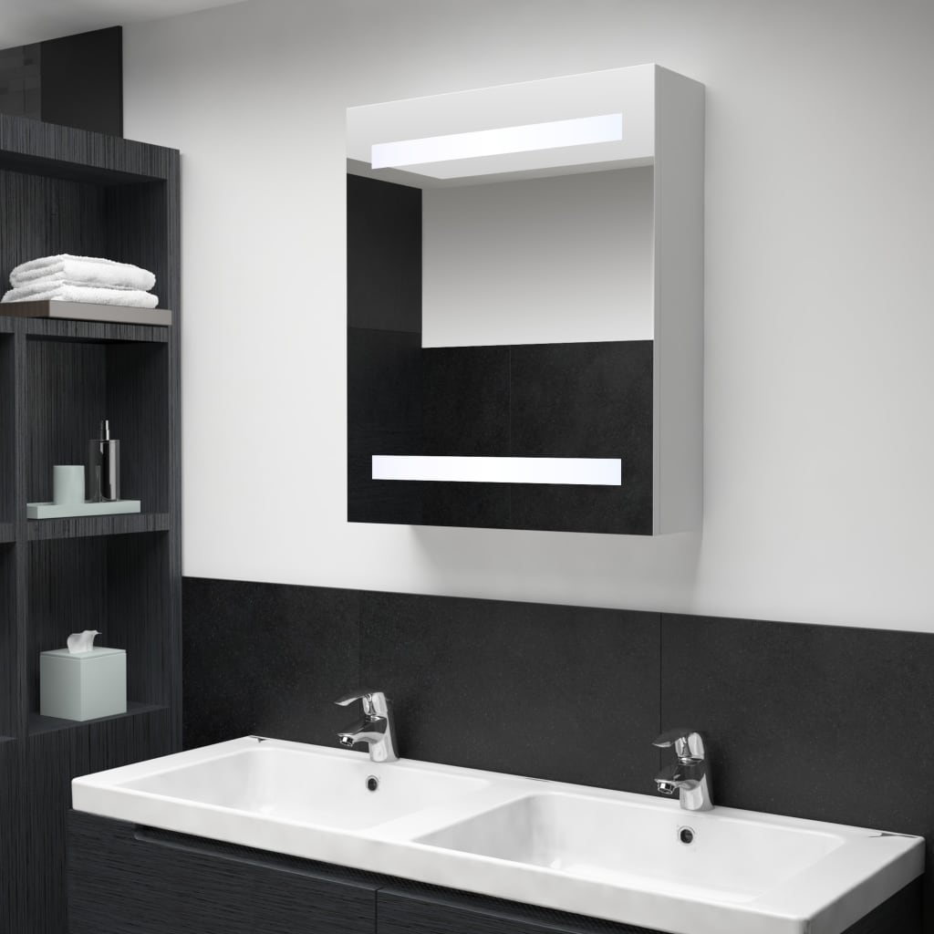 Led-spiegelschrank 50x13,5x60 Cm - Vidaxl