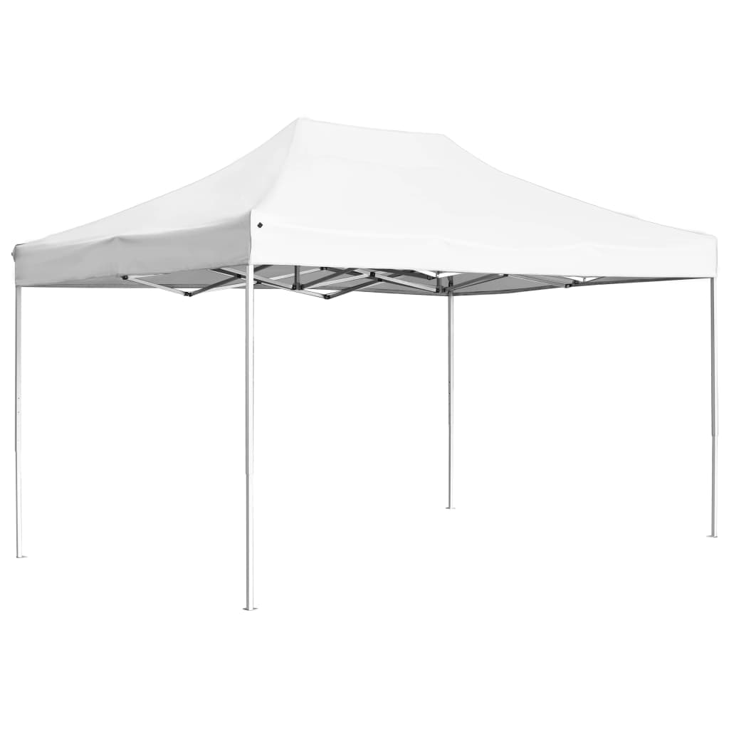 Profi-partyzelt Faltbar Aluminium 4,5x3 M Weiß Vidaxl