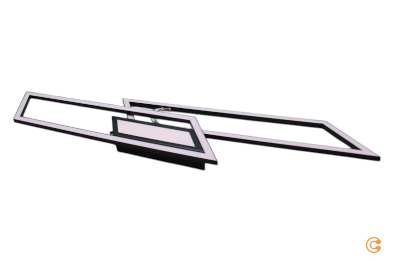 [gebraucht] B-ware Just Light Deckenleuchte Lampe Led Asmin Schwarz Cct Aluminium Kunststoff Eisen