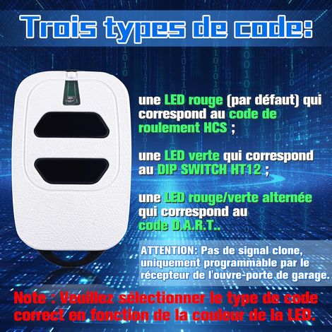 Remote Control Gate 433.92mhz Compatible With Dea Gti2/4, Gt2/4, Mio Tr2/4, Mio Tr2n/4n Remote Control For Garage Doors, Pack Of 2