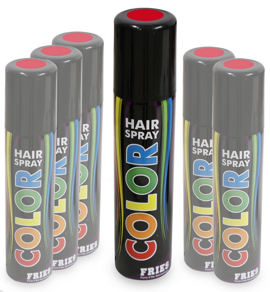 Fries Haarfarbe Haarspray Color Hair Spray Farbspray Haare Haar Sprühdose Farben 100ml, 1-tlg.