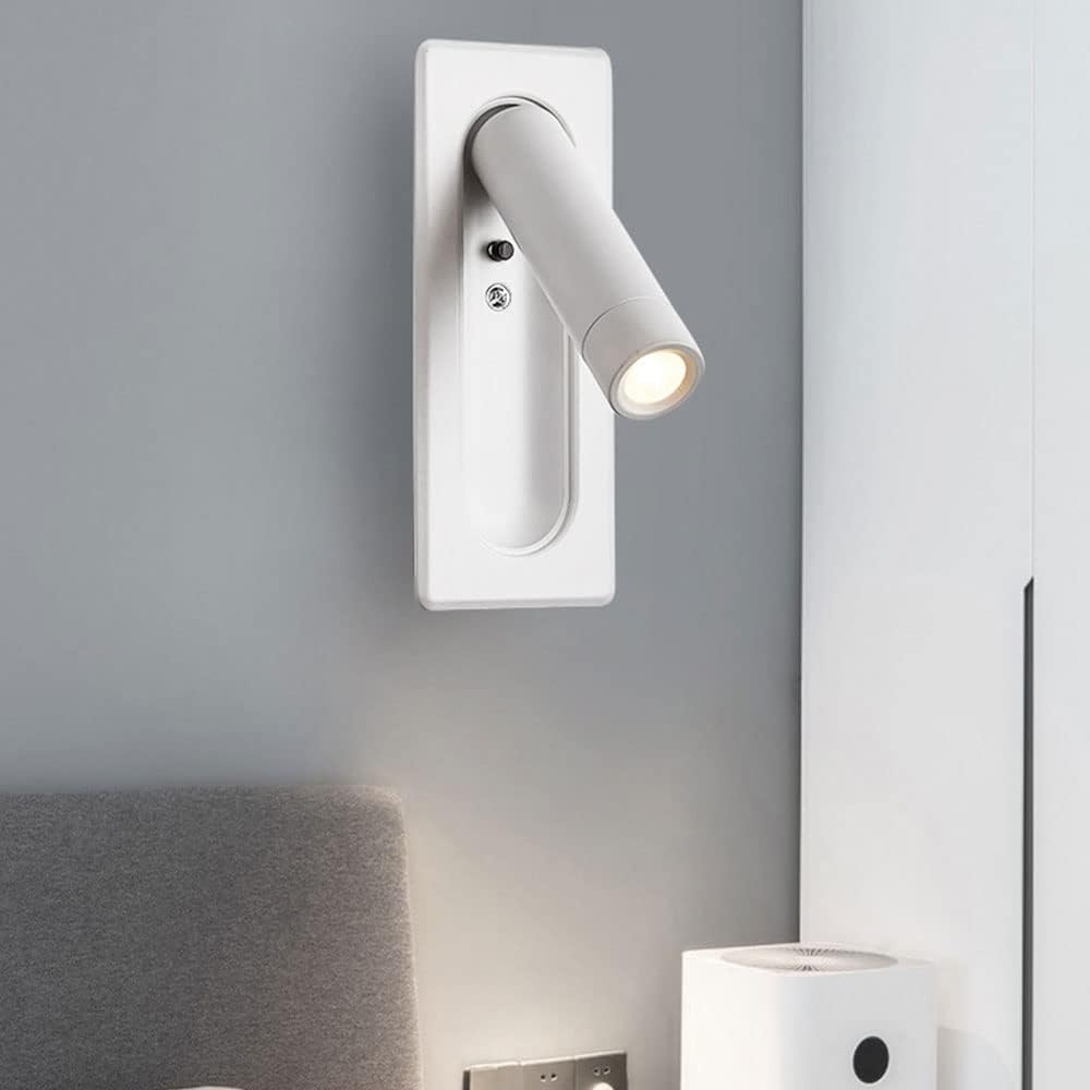 Applique Murale Led, Boîtier En Aluminium, Applique Intérieure, 3000k, Applique Antirouille, Applique (dimensions : 7 × 17 Cm)
