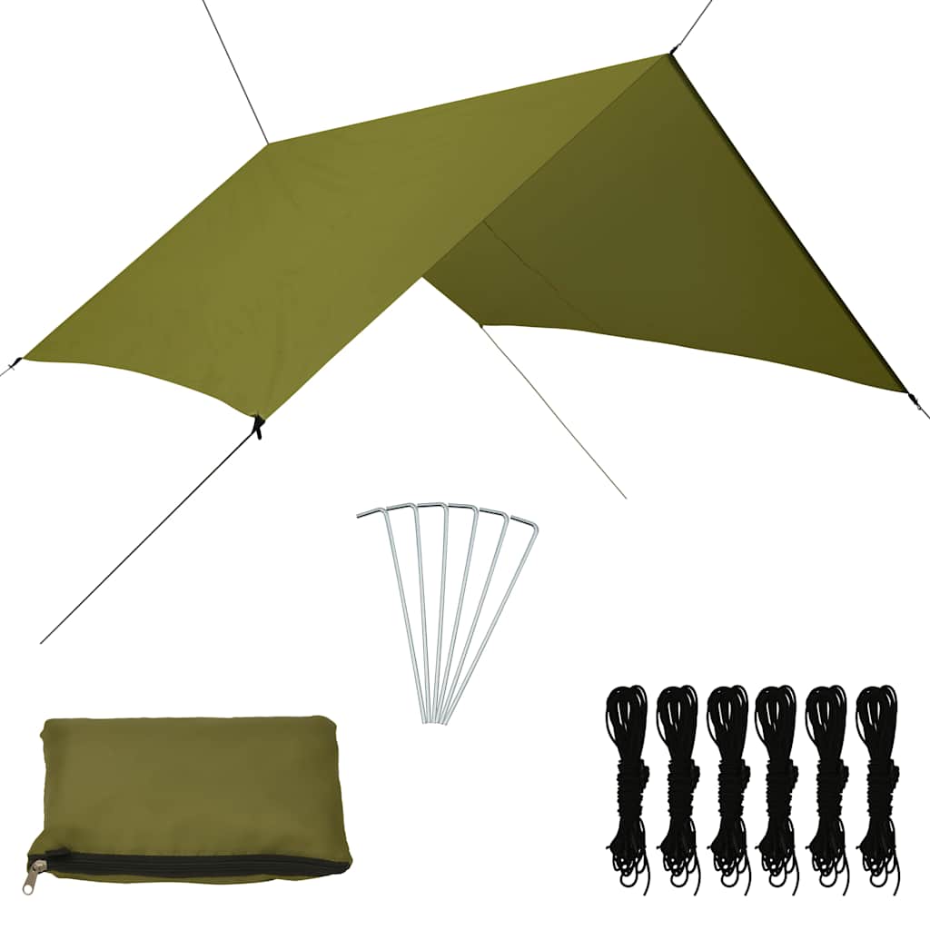 Vidaxl Outdoor Tarp 3x2,85 M Green