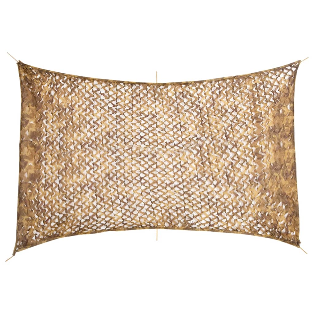 Tarnnetz Mit Aufbewahrungstasche 410x285 Cm Sandfarbe Vidaxl584860