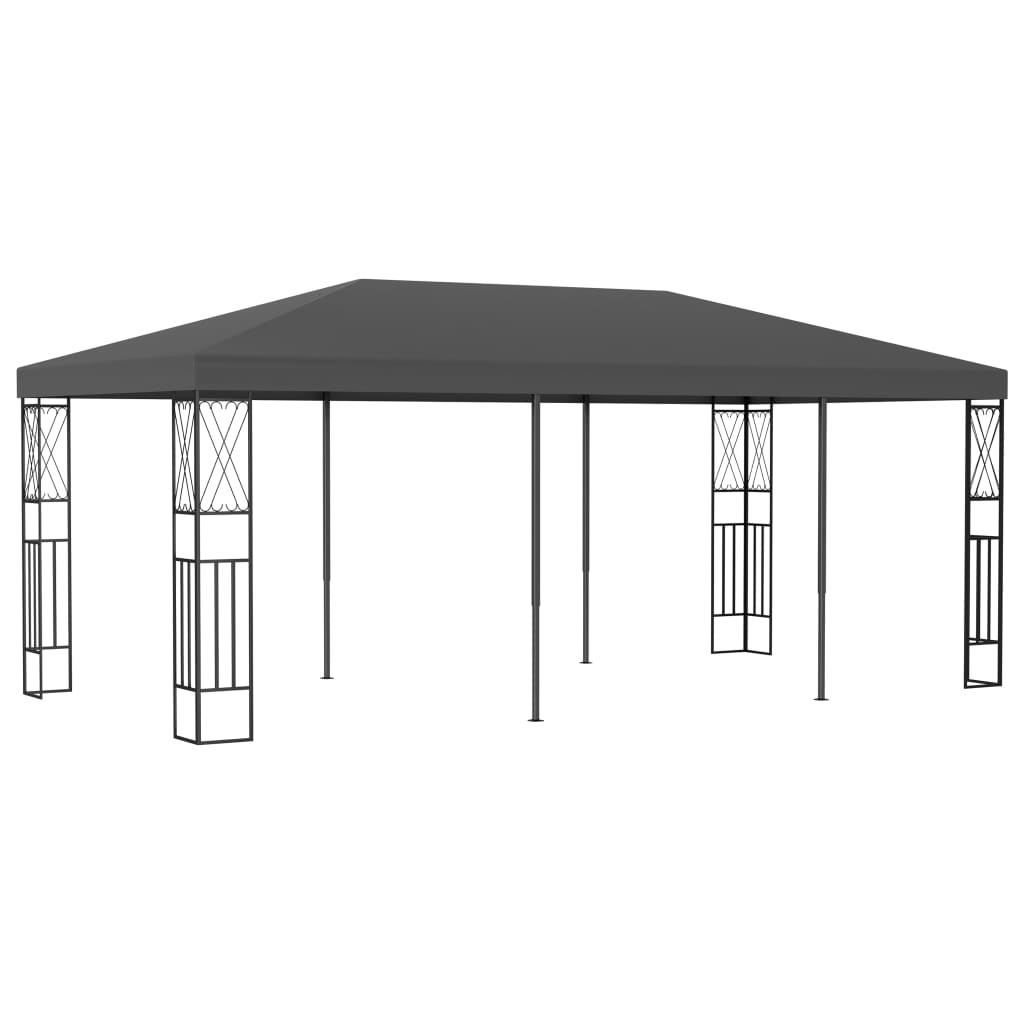 Pavillon 3x6 M Anthrazit Stoff Vidaxl