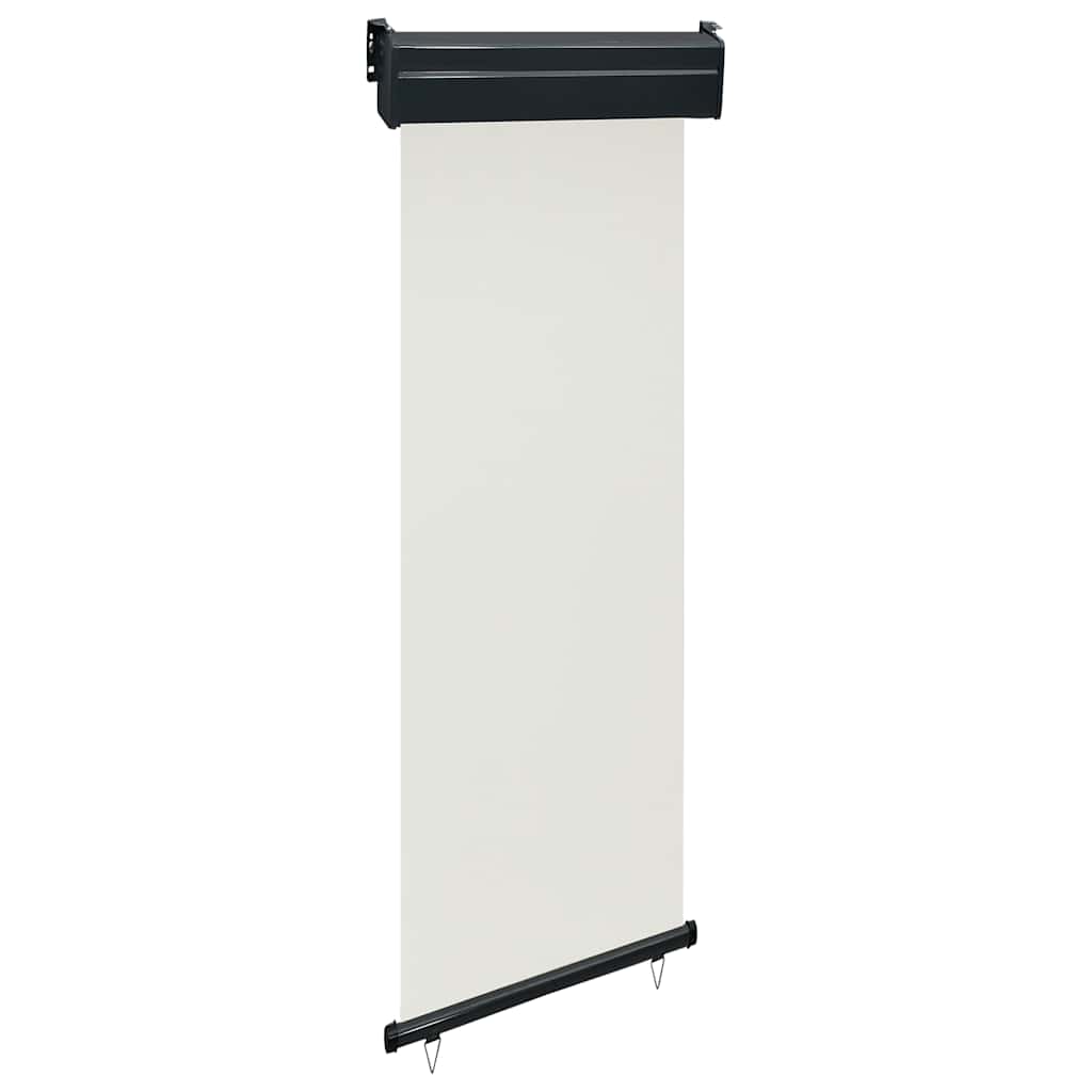 Balkon-seitenmarkise 65x250 Cm Creme Vidaxl