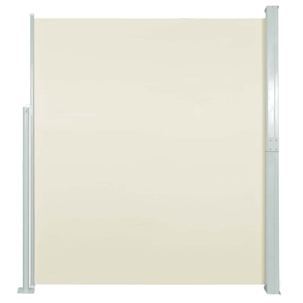 Ausziehbare Seitenmarkise 140×500 Cm Creme - Vidaxl