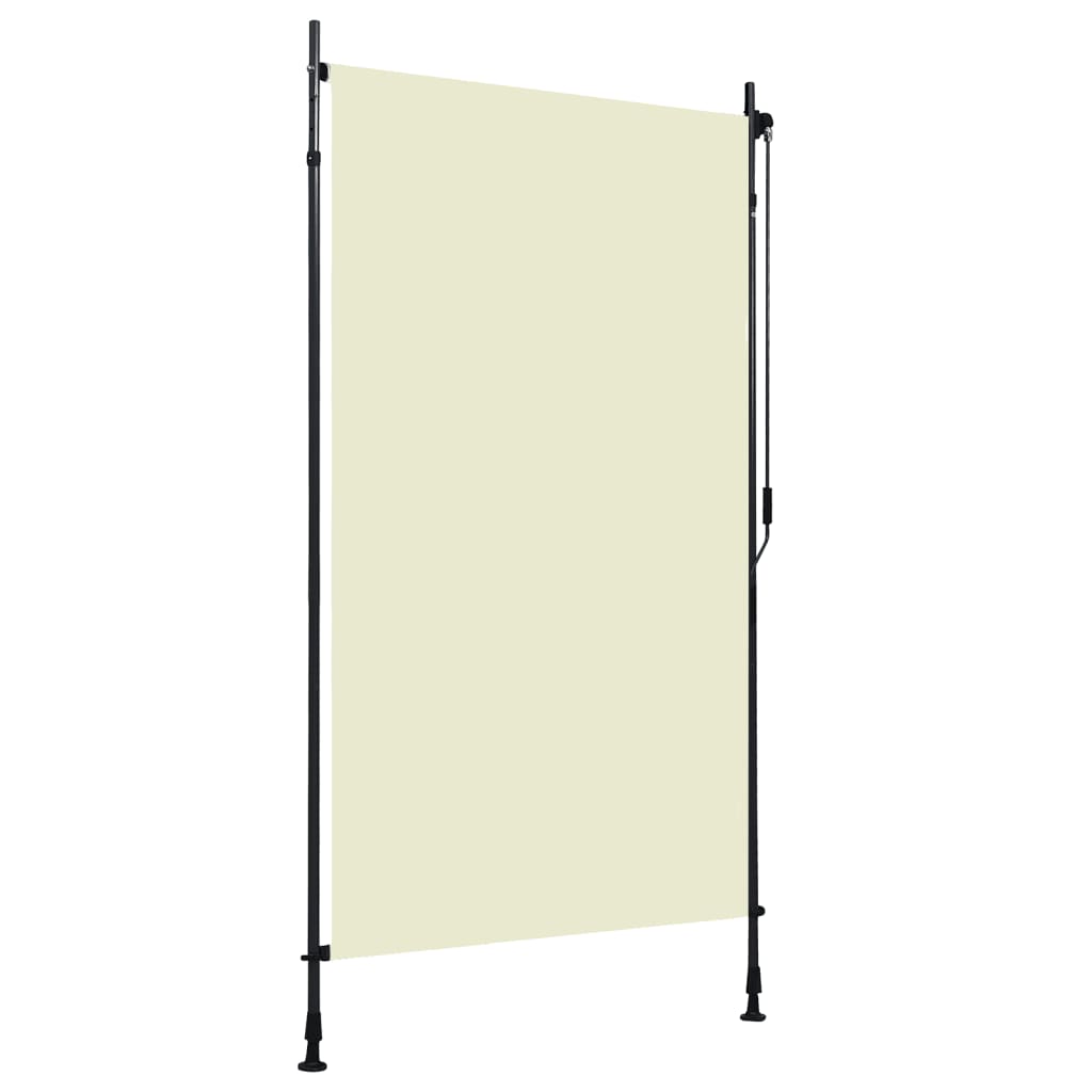 Außenrollo 120 X 270 Cm Creme - Vidaxl