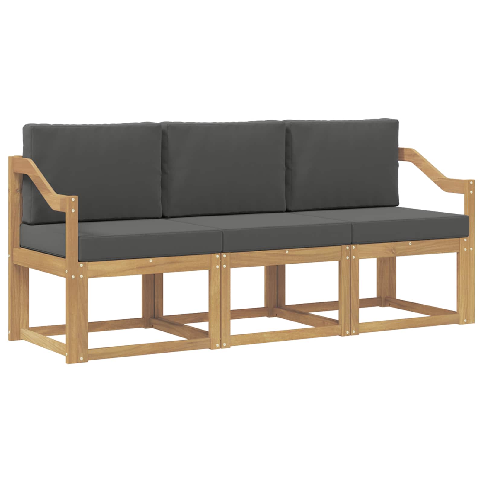 Outdoor-sofagarnitur 3 Stk. Vidaxl