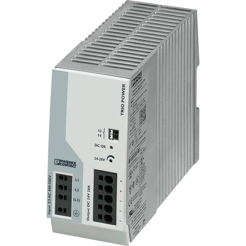 [neuwertig] B-ware Phoenix Contact Netzteil Stromversorgung Hutschienen Din-rail Trio Power 24v