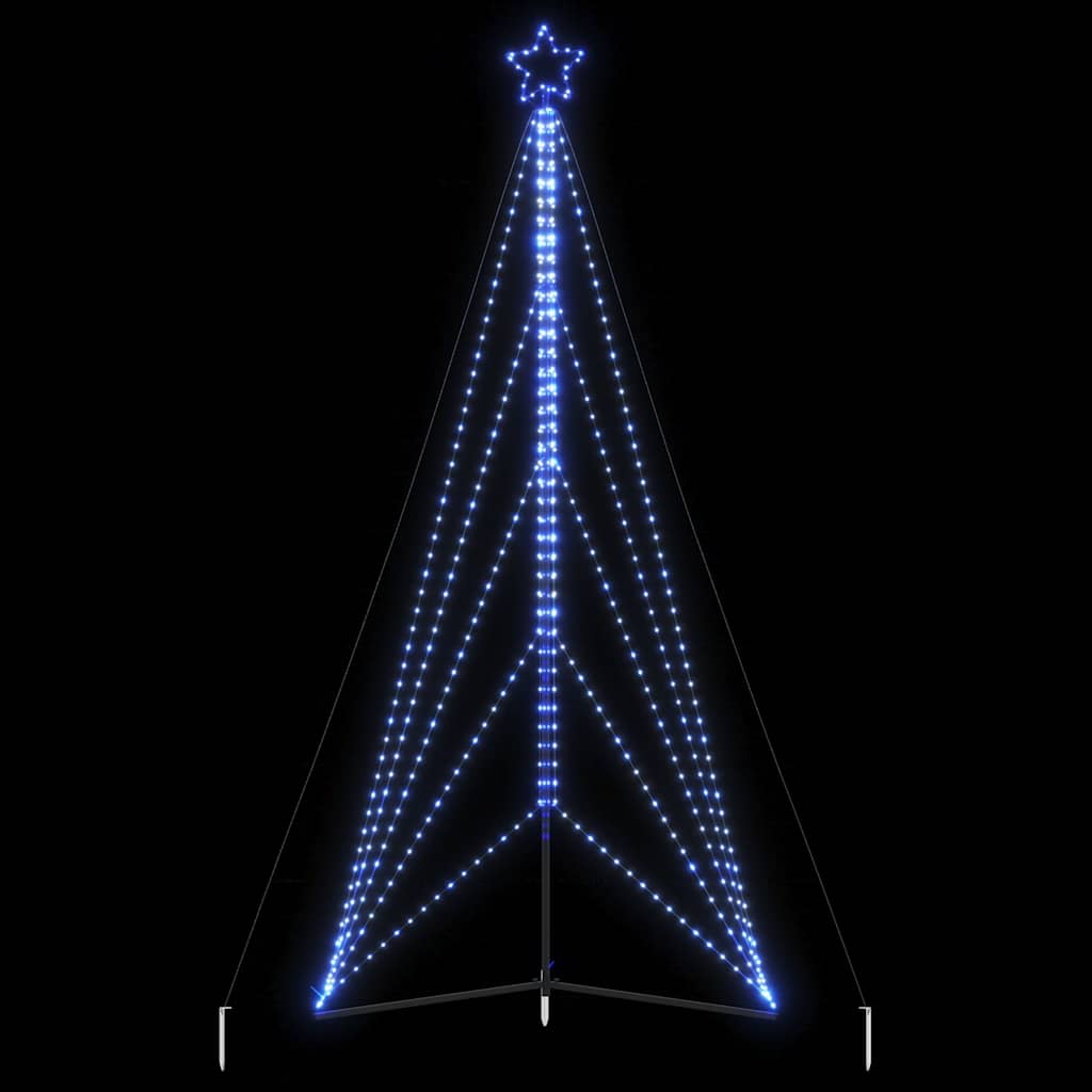 Led Weihnachtsbaum 615 Leds Blau 404,5 Cm Vidaxl