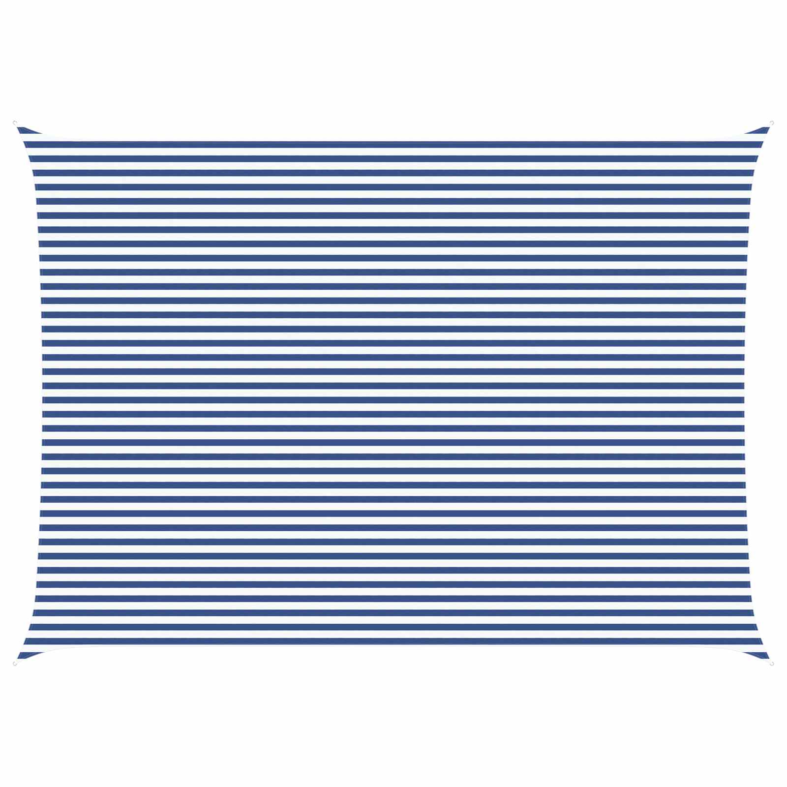 Sonnensegel Blau Und Weiß 5 X 7 M 100 % Polyester Oxford Vidaxl