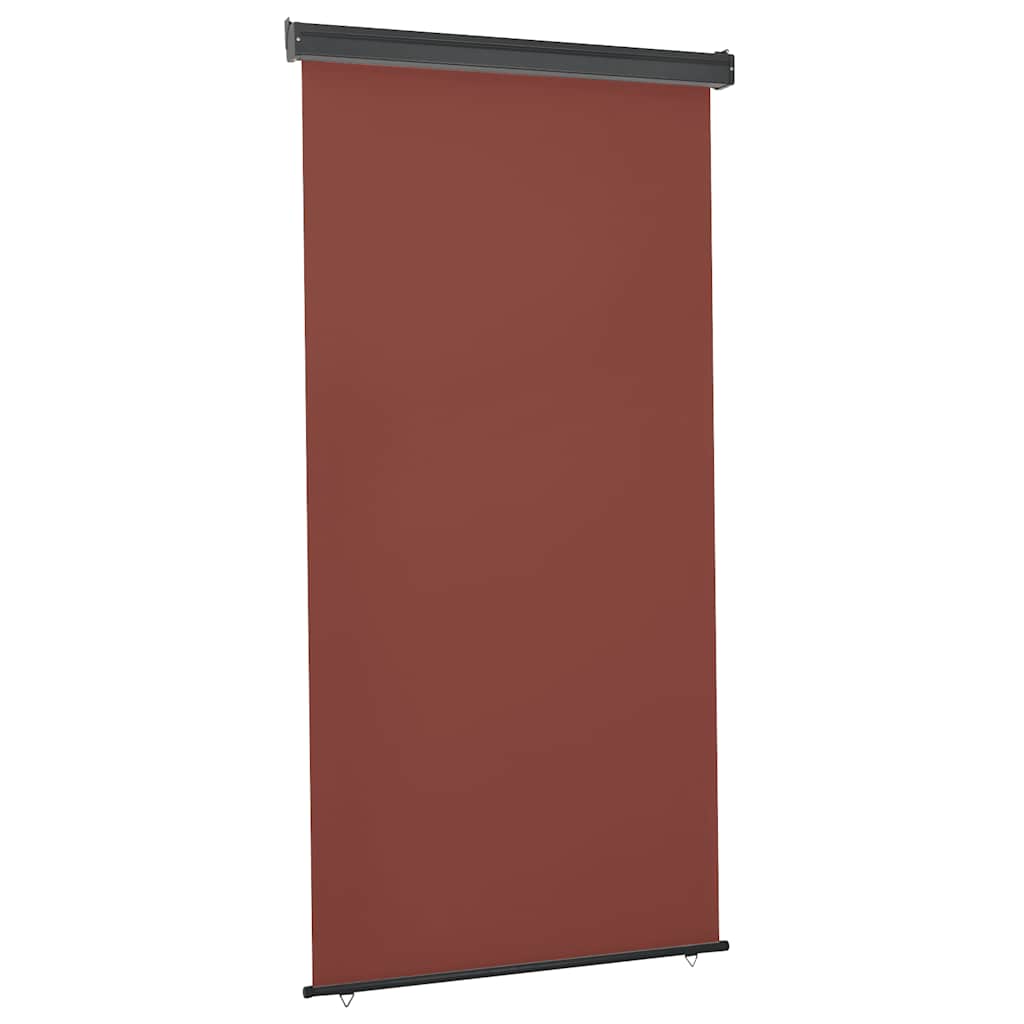 Balkon-seitenmarkise 125x250 Cm Braun Vidaxl