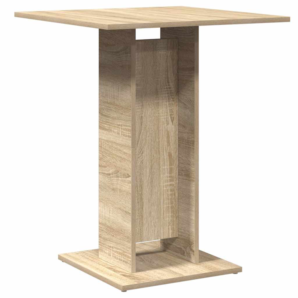 Bistrotisch Sonoma-eiche 60x60x75 Cm Holzwerkstoff Vidaxl
