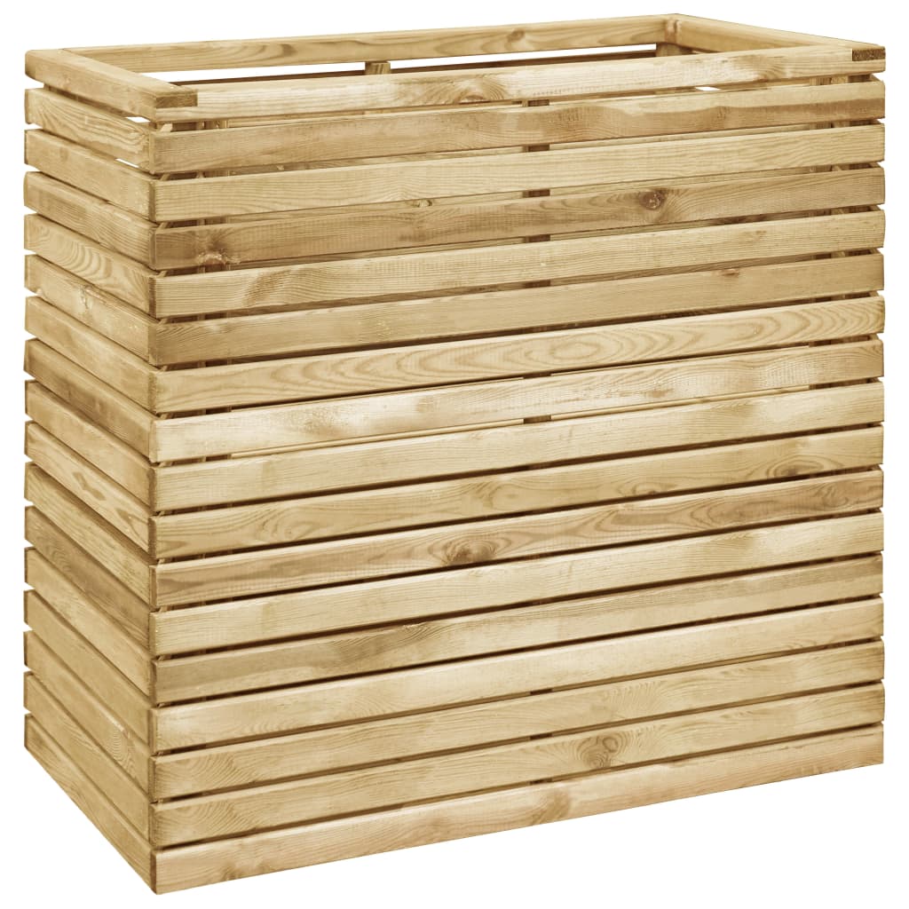 Hochbeet 100×50×100 Cm Imprägniertes Kiefernholz Vidaxl