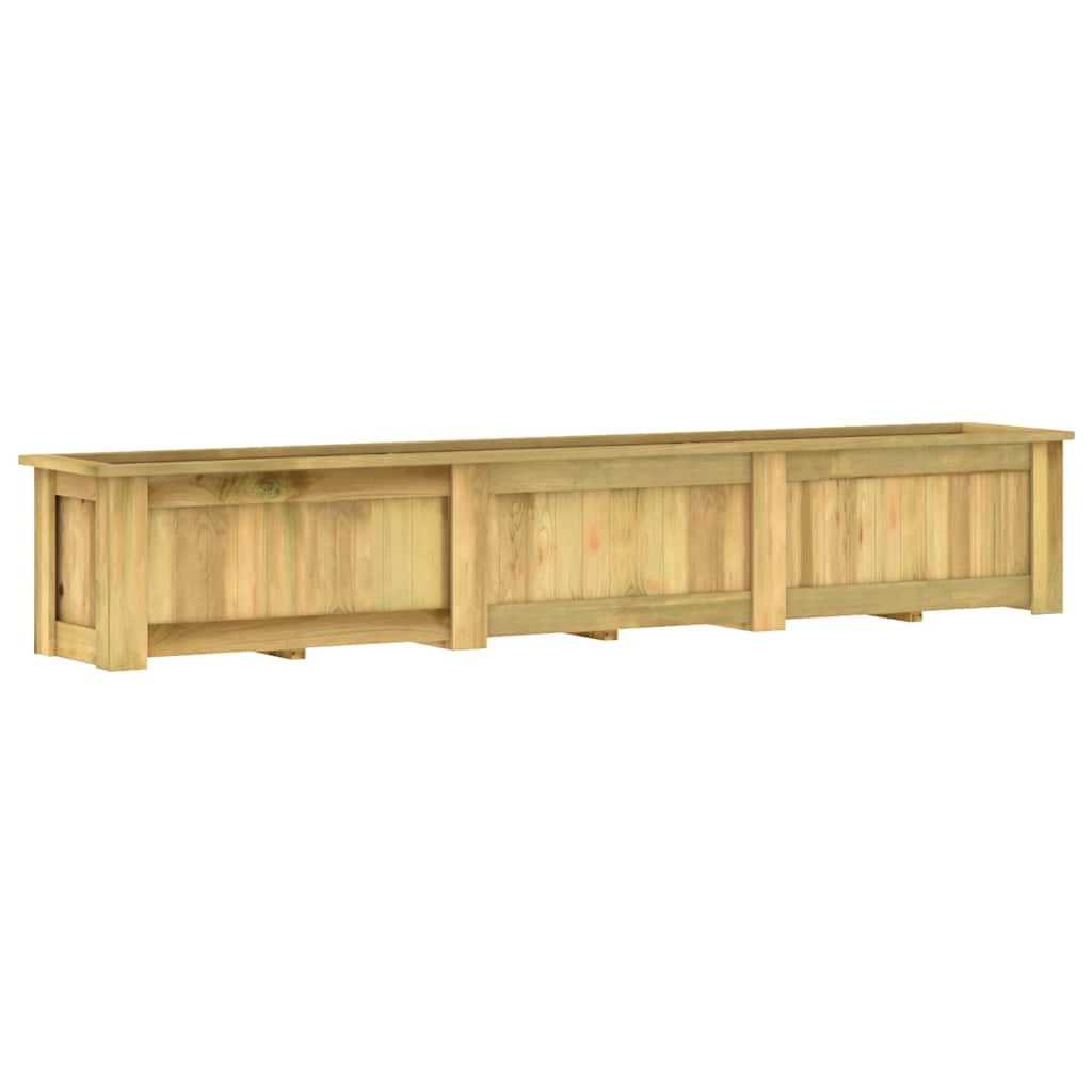 Hochbeet 291 X 50 X 50 Cm Kiefernholz Imprägniert - Vidaxl