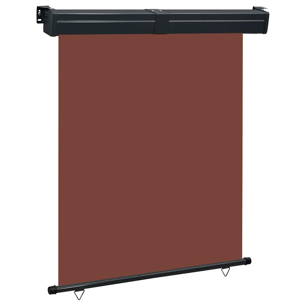 Balkon-seitenmarkise 145x250 Cm Braun Vidaxl