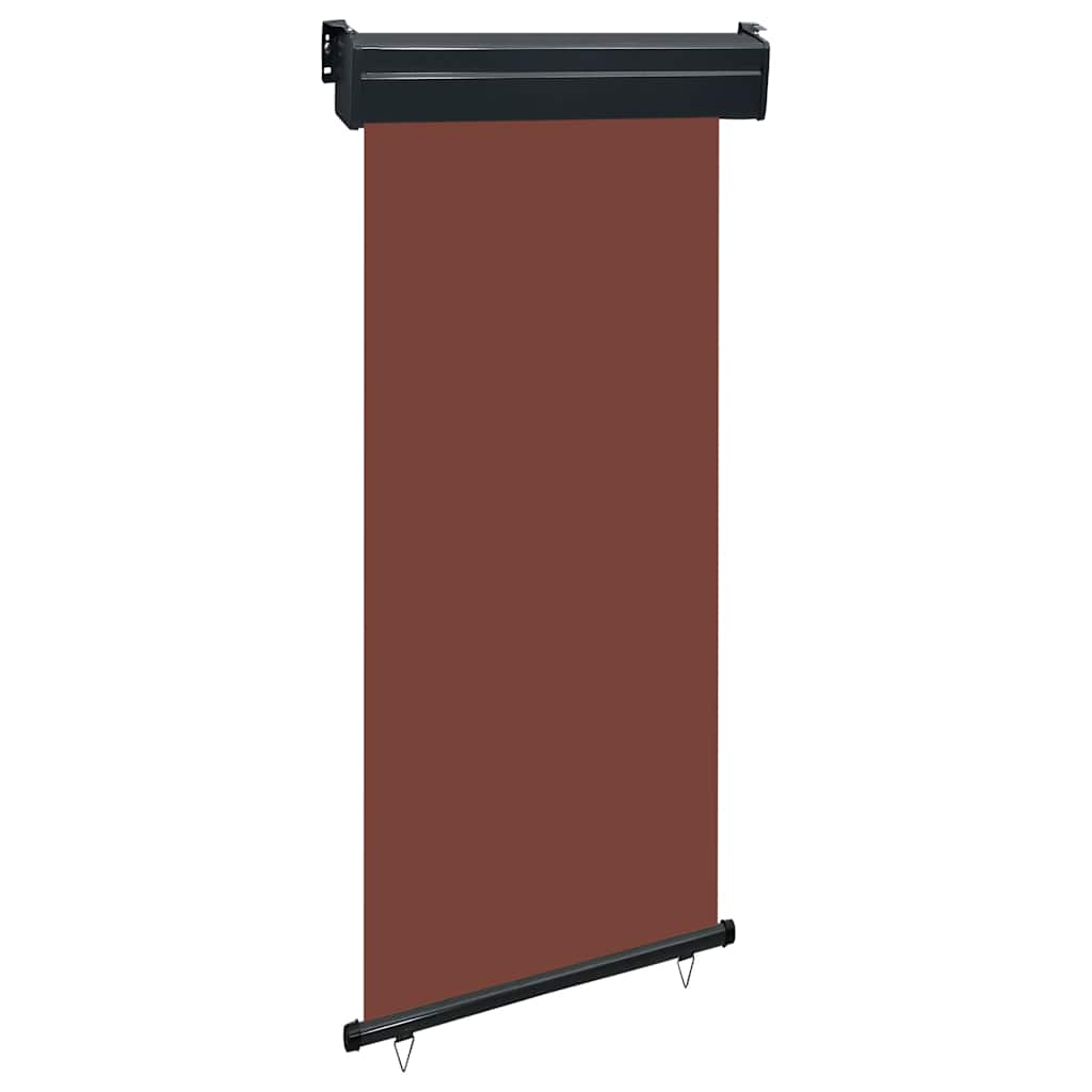 Balkon-seitenmarkise 105x250 Cm Braun Vidaxl