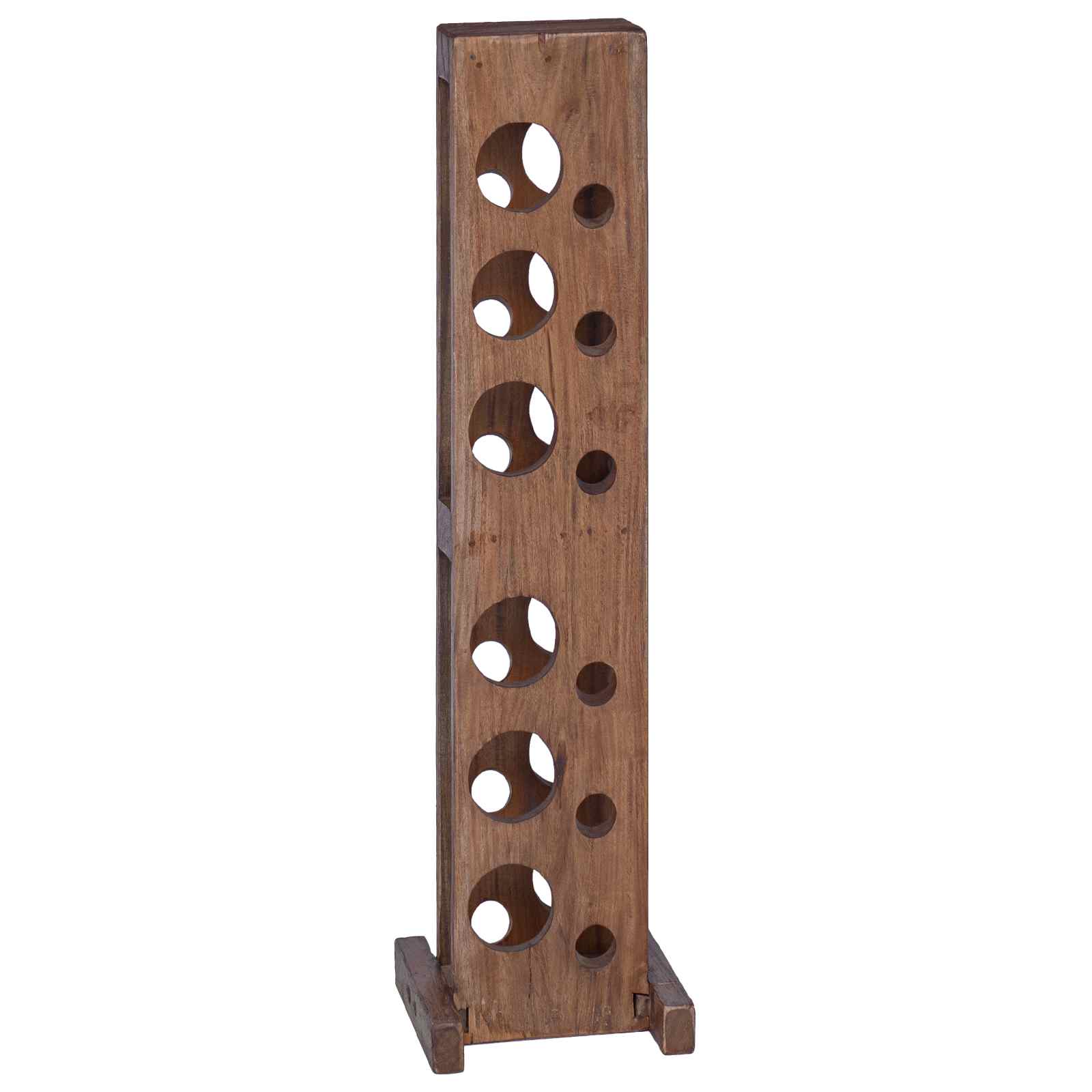 Regal Massives Mahagoni Holz Braun Vidaxl