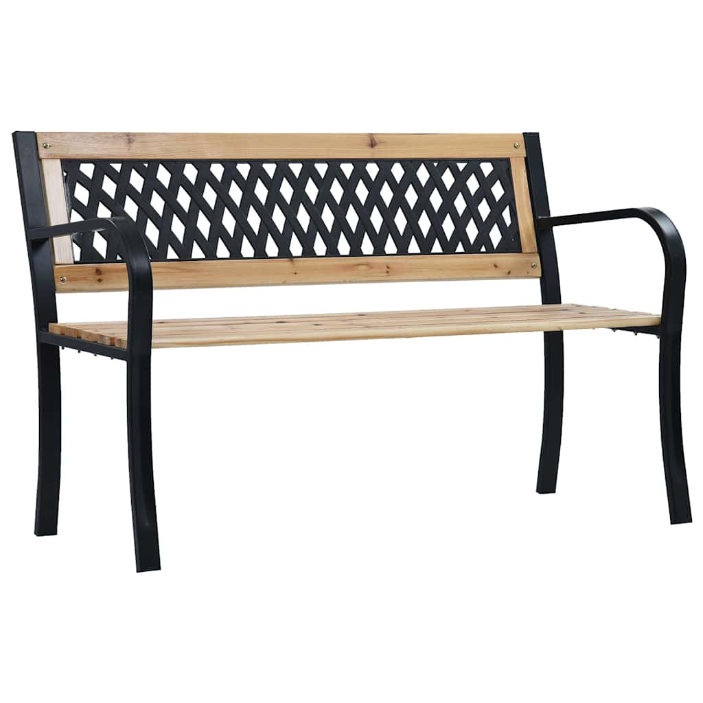 Gartenbank 120 Cm Holz Vidaxl