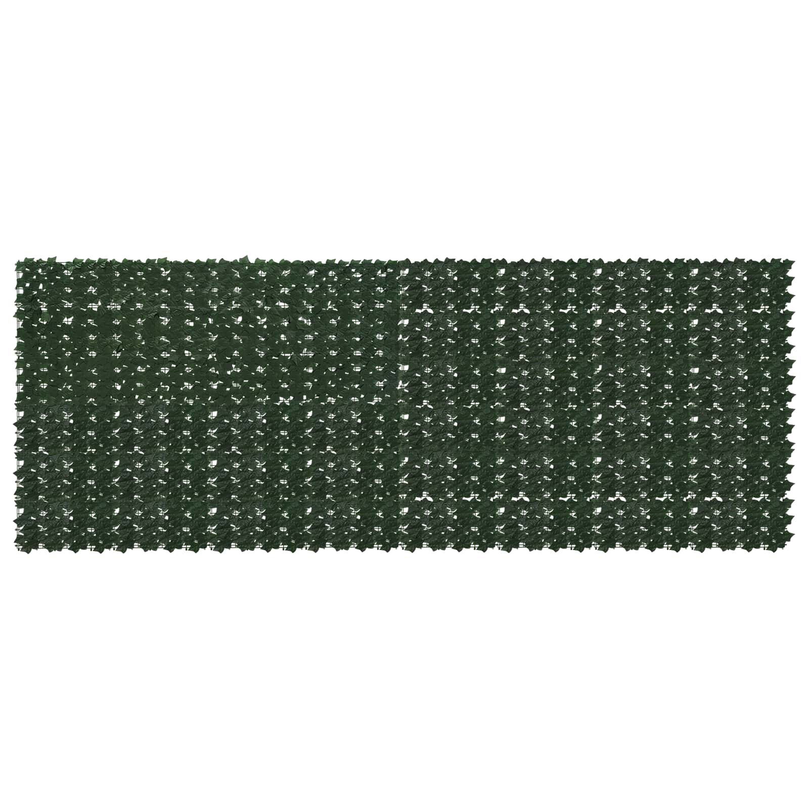 Vidaxl Balcony Screen With Leaves Dark Green 400 X 150 Cm