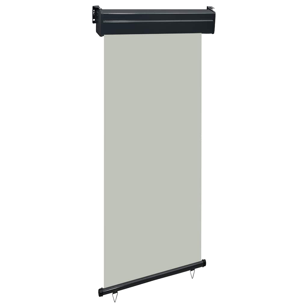 Balkon-seitenmarkise 85x250 Cm Grau Vidaxl