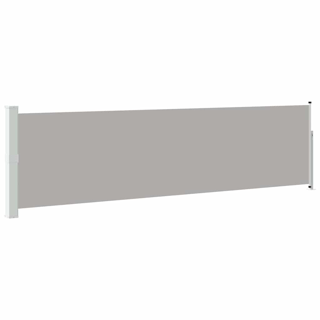 Ausziehbare Seitenmarkise 140×500 Cm Grau - Vidaxl