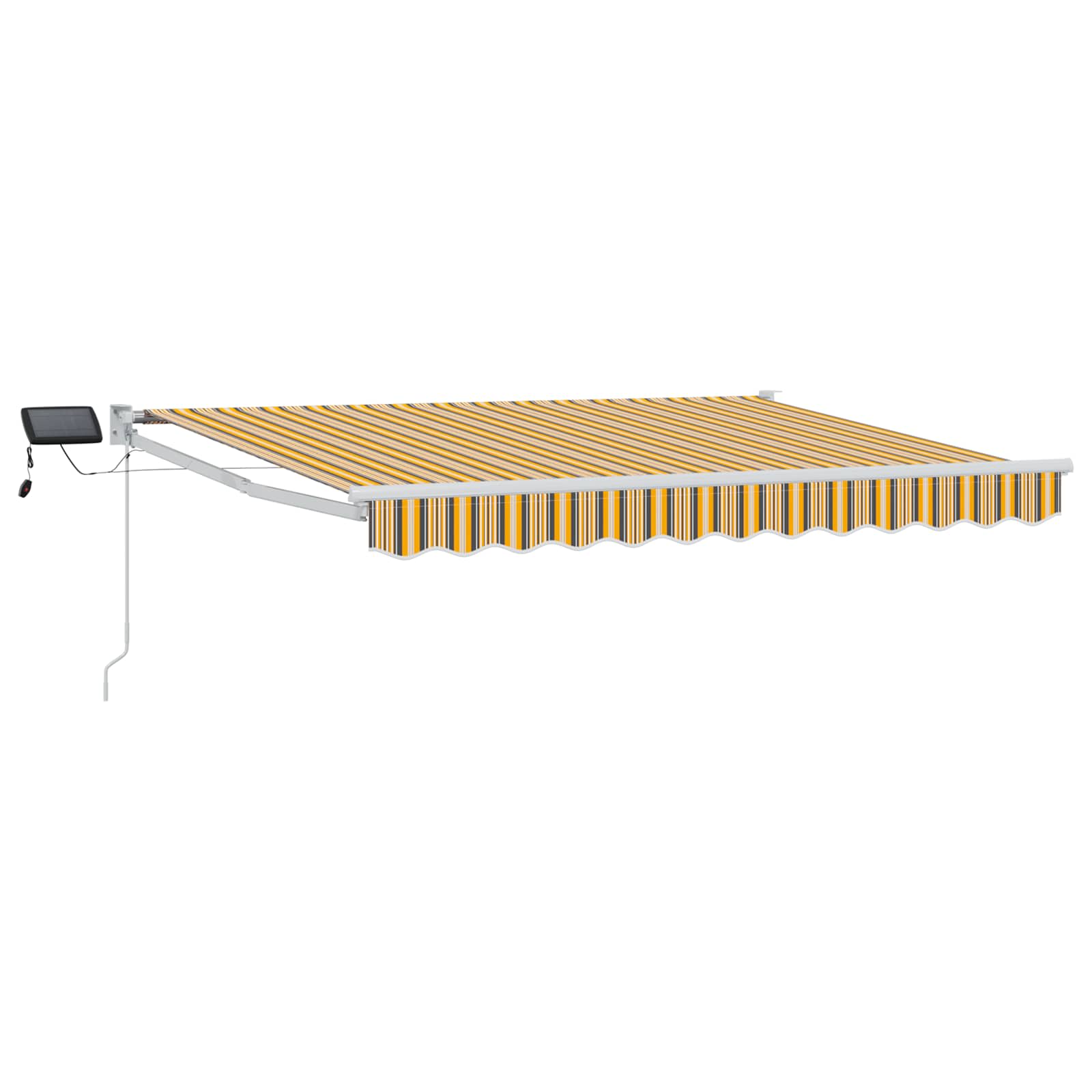 Manuelle Gelenkarmmarkise Mit Leds 3,5 X 2,5 M Vidaxl
