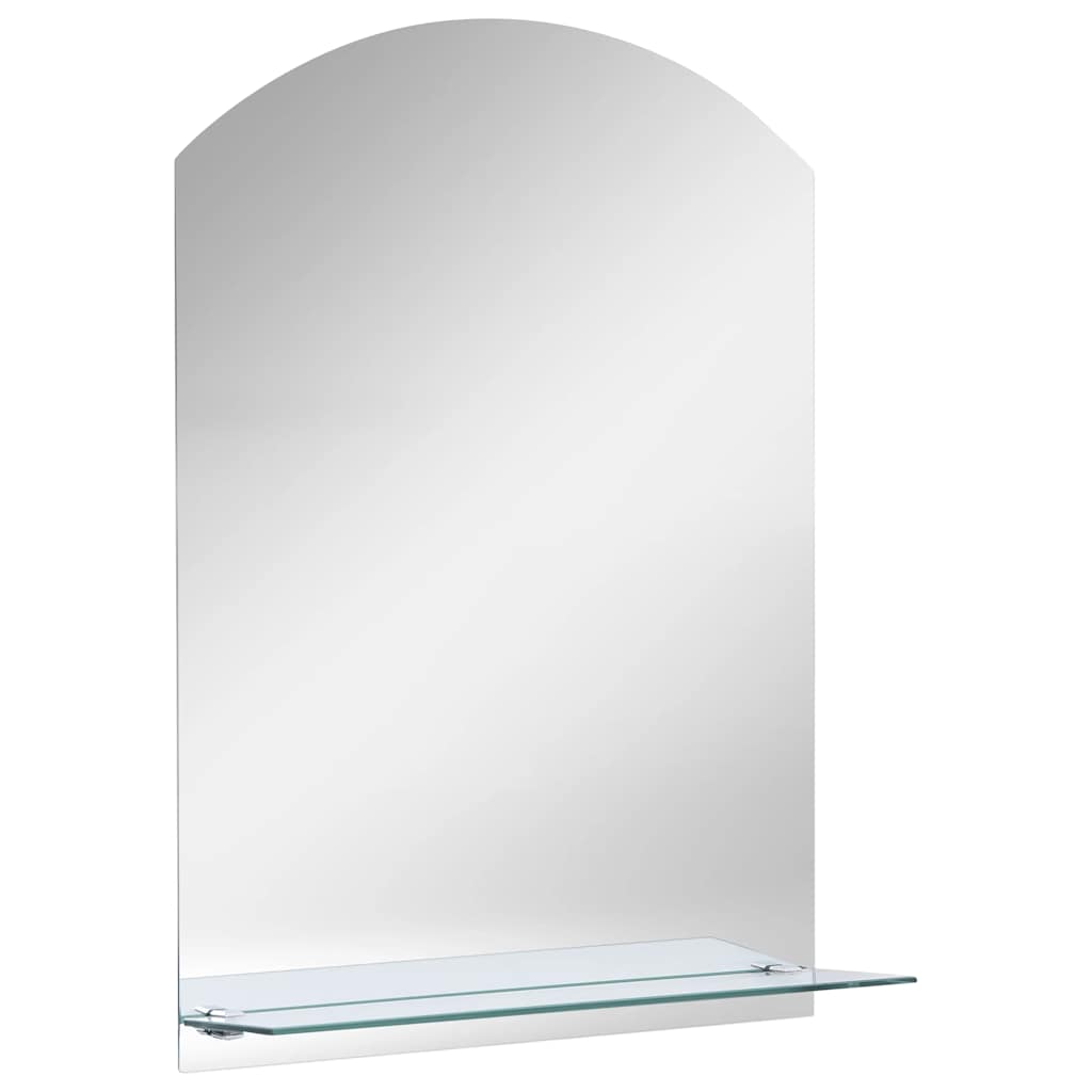 Wandspiegel Mit Regal 20×40 Cm Hartglas Vidaxl