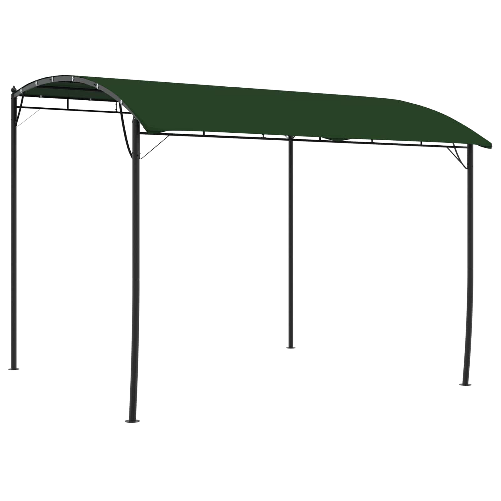 Pavillon 3 X 3 X 2,55 M Grün Vidaxl